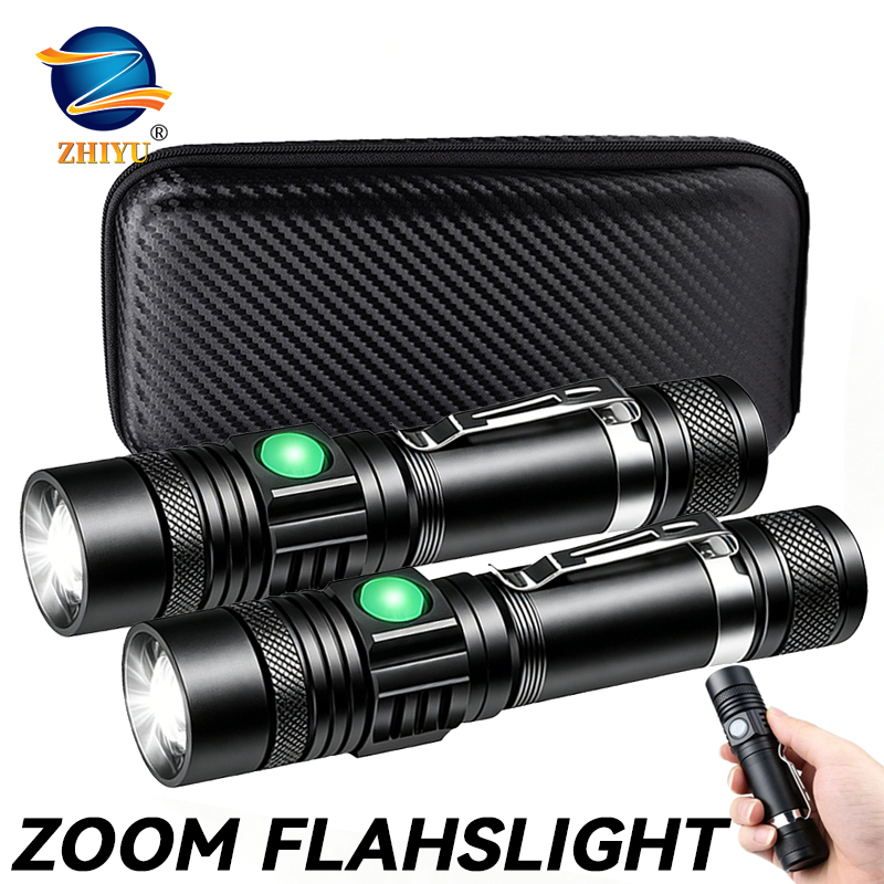 T6 LED Rechargeable Flashlight - Outdoor Lighting Lowes recension och pris