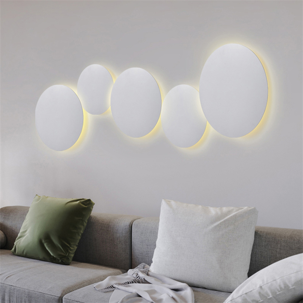 Round/Square 8W 12W Led Indoor - Outdoor Lighting Up And Down recension och pris