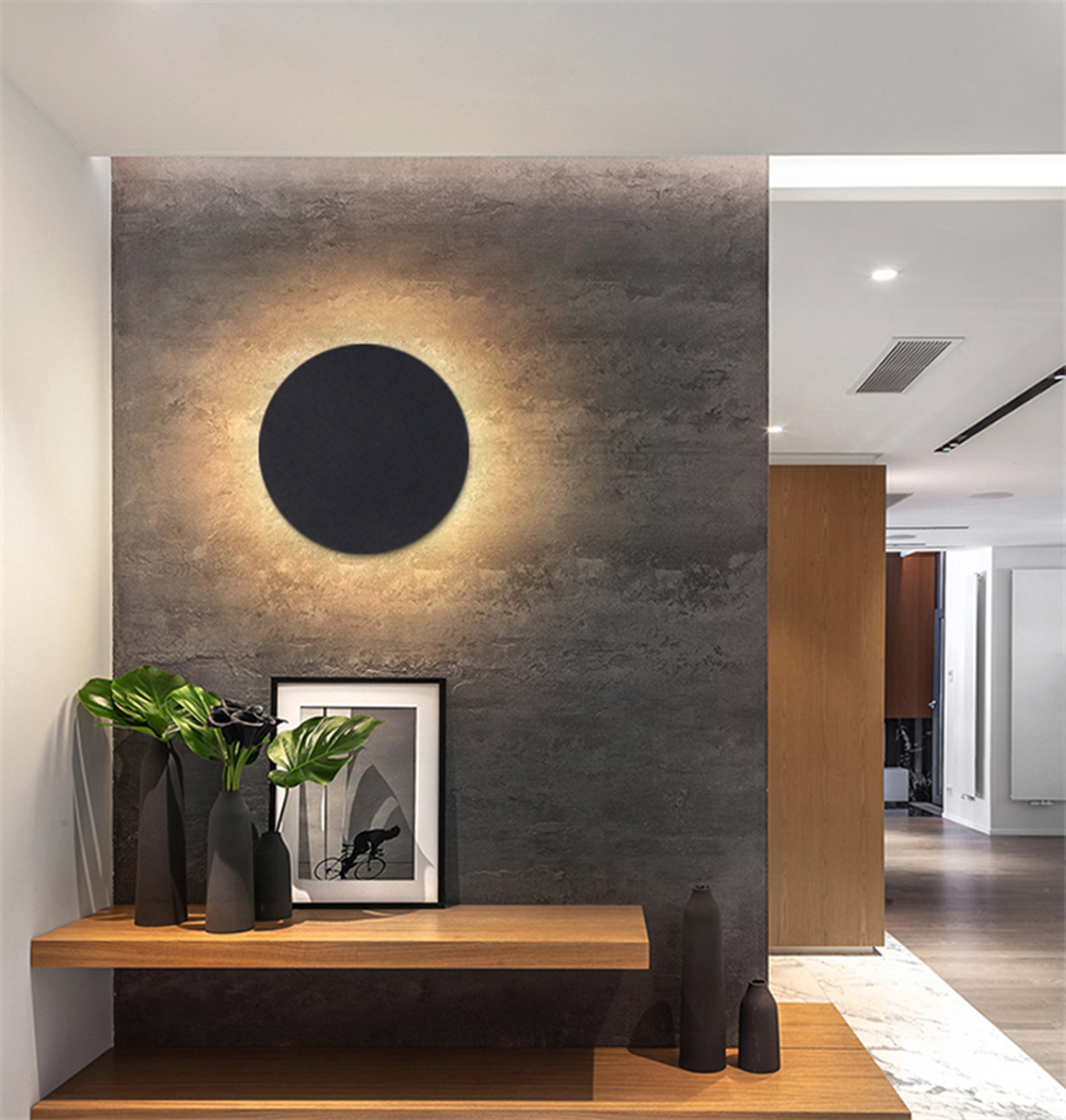 Round/Square 8W 12W Led Indoor - Outdoor Lighting Up And Down recension och pris