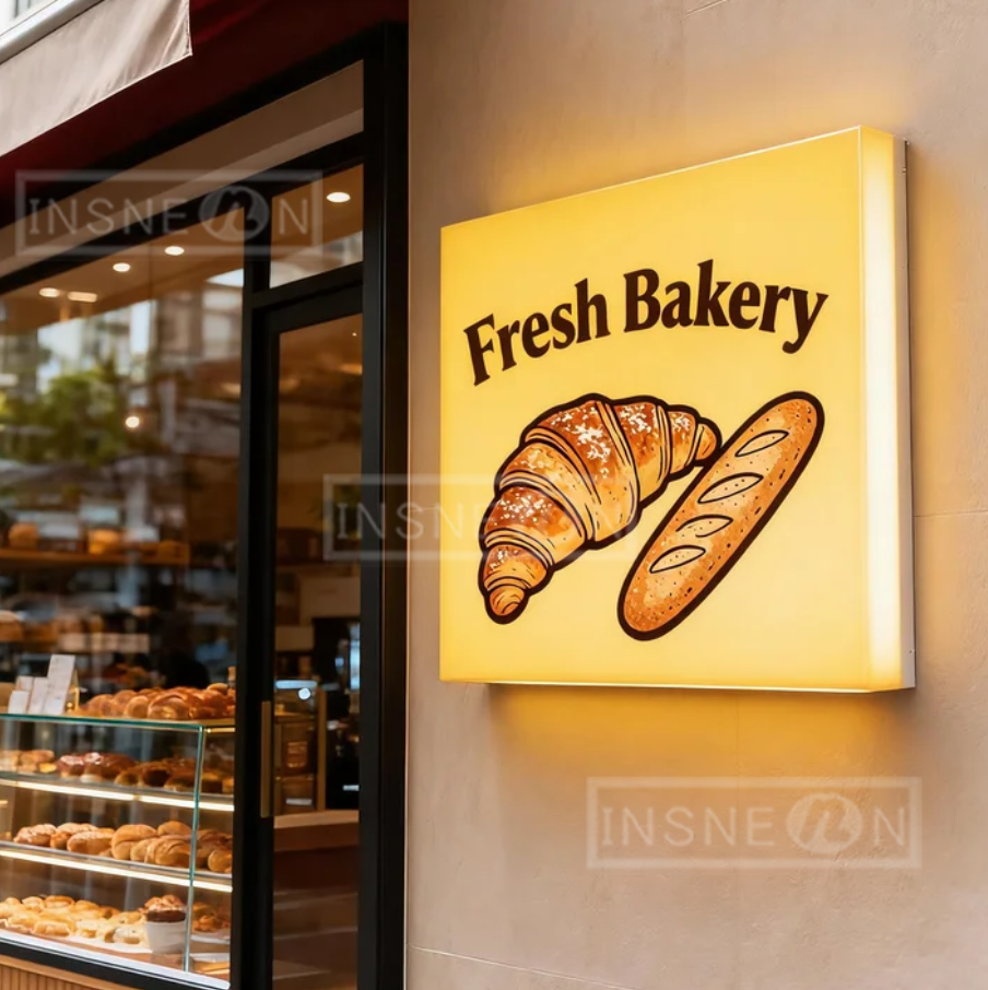Custom LED Sign LightBox Fresh - Wall Lighting Outdoor recension och pris
