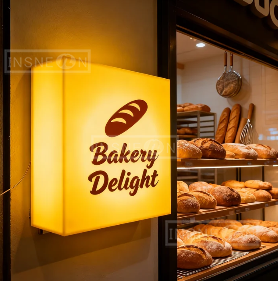 Custom LED Sign LightBox Fresh - Wall Lighting Outdoor recension och pris