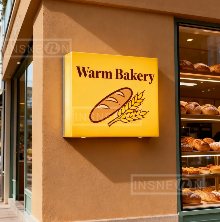 Custom LED Sign LightBox Fresh - Wall Lighting Outdoor recension och pris