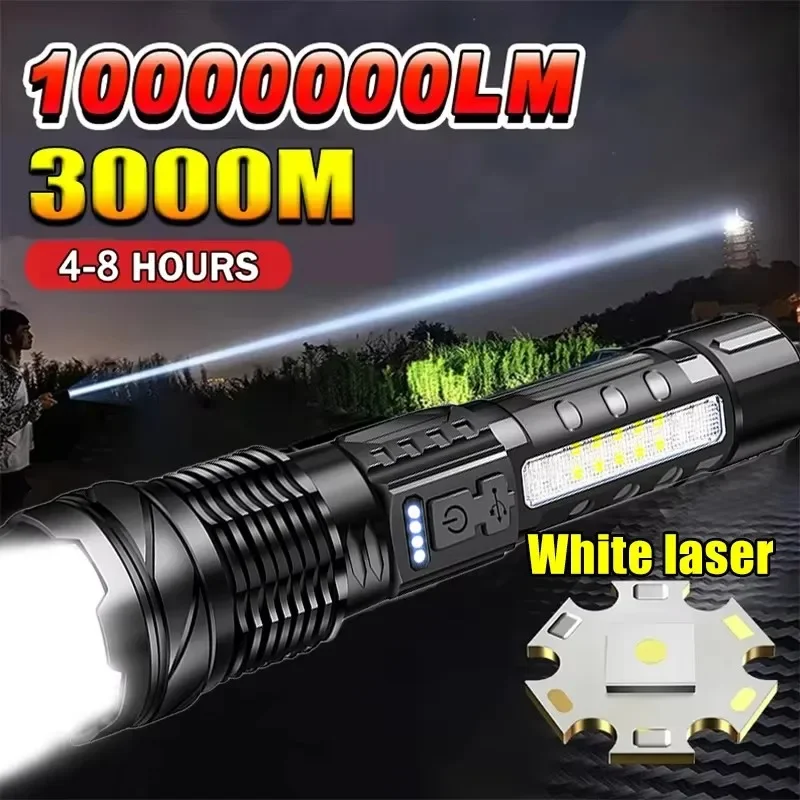 Powerful LED Flashlight Batter - Outdoor Lighting Pole recension och pris
