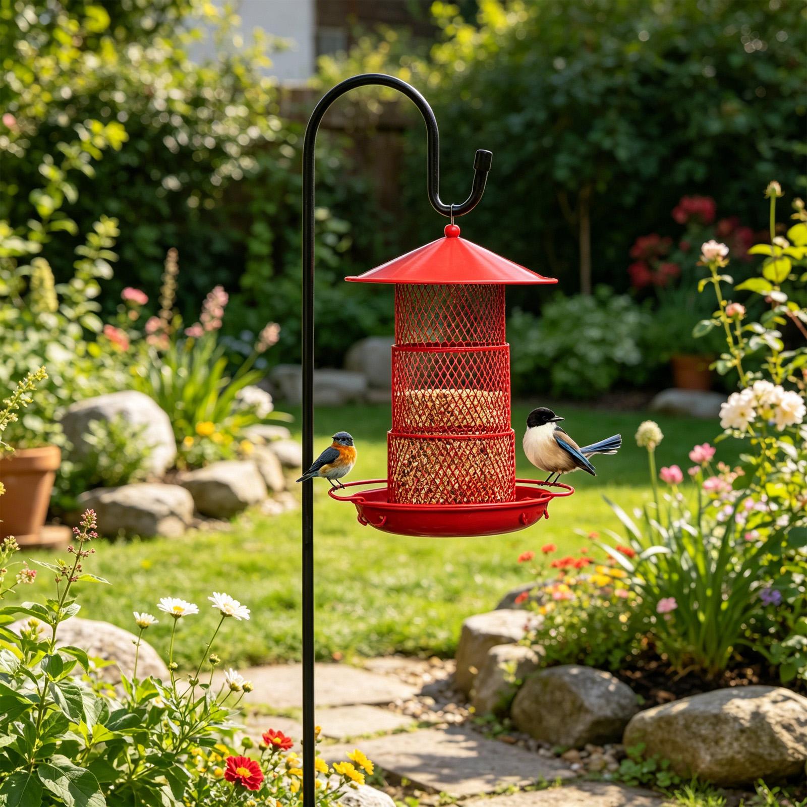 Bird Feeder Hook 47 Inch Metal - Outdoor Lighting Pole recension och pris