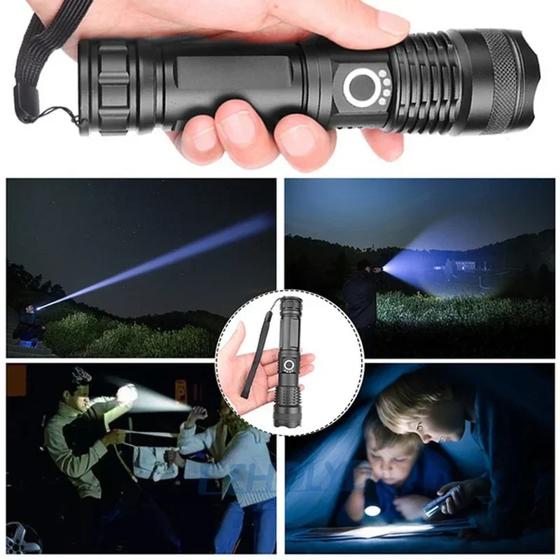 High Power XHP70 Led Flashligh - Outdoor Lighting Brands recension och pris