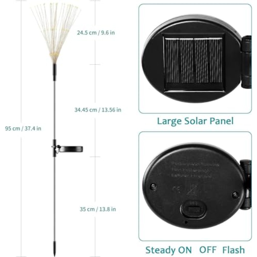 Solar Firework Lights, Lightin - Lighting Wedding Outdoor recension och pris