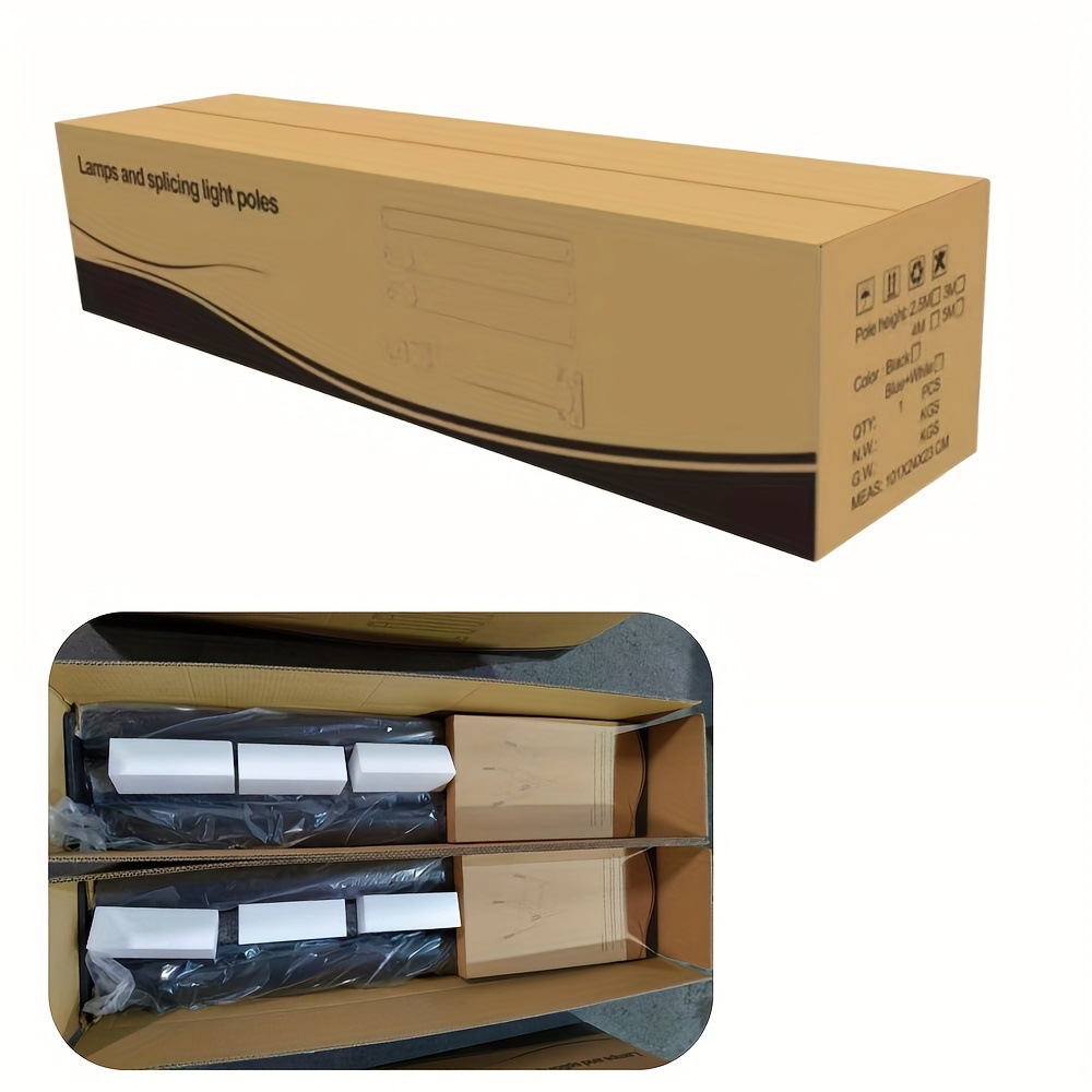 3m Solar Outdoor Split Lamp Po - Outdoor Lighting Pole recension och pris