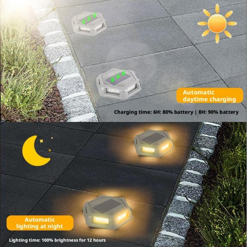 Solar-Powered Underground Lamp - Outdoor Lighting Year Round recension och pris