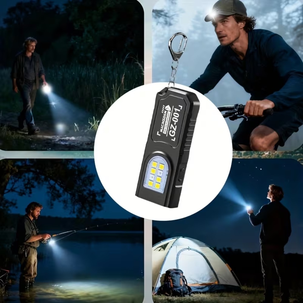 Mini COB LED Keychain Flashlig - Outdoor Lighting Lowes recension och pris